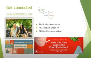 Kimberly's virtual presentation to University of Illinois at Chicago biology majors: career pathways in science - food product development, food safety, food science
